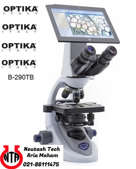 میکروسکوپ آموزشی به همراه دوربین و تبلت  اپتیکا ایتالیا B-290TB