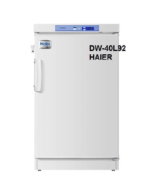 فریزر آزمایشگاهی 40- درجه مدل DW-40L92 کمپانی HAIER آمریکا
