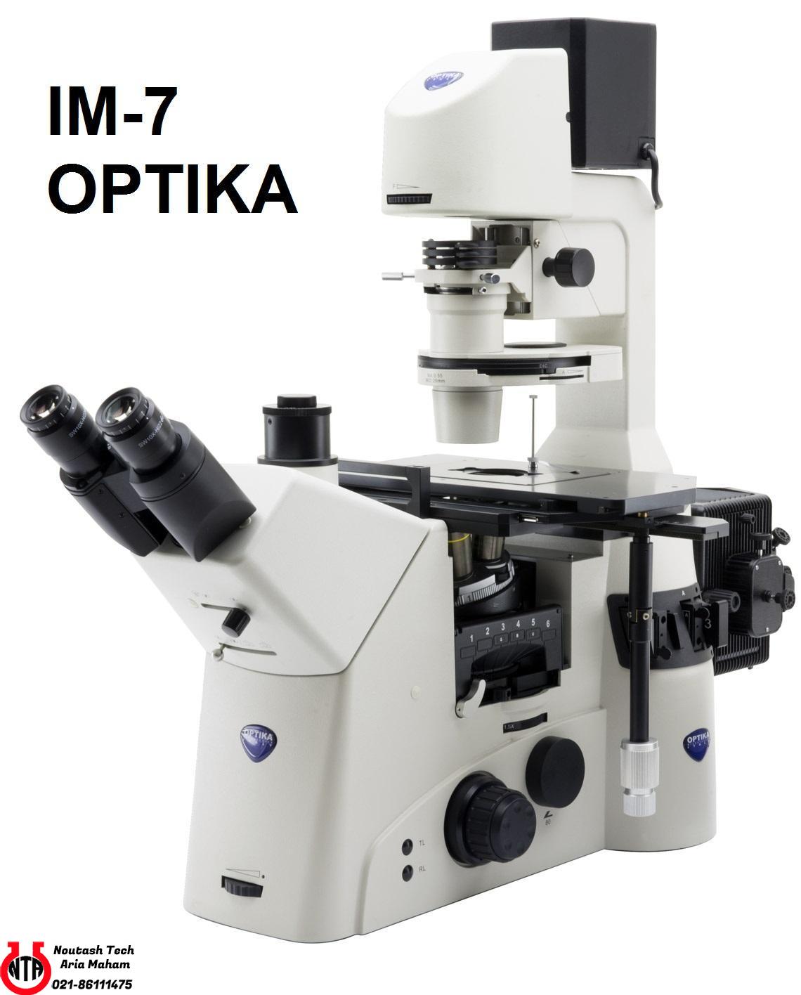 میکروسکوپ اینورت سری IM-7 کمپانی OPTIKA ایتالیا 1 میکروسکوپ اینورت سری IM-7 کمپانی OPTIKA ایتالیا