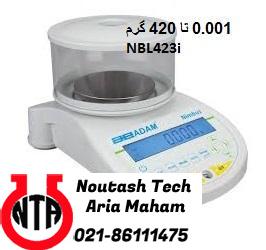 ترازو دقت 0.001 تا 420 گرم NBL 423i از آدام انگلستان
