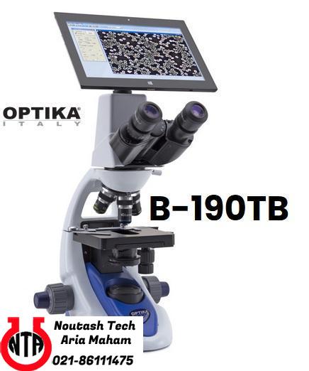 میکروسکوپ آموزشی به همراه تبلت و دوربین B-190TB کمپانی OPTIKA