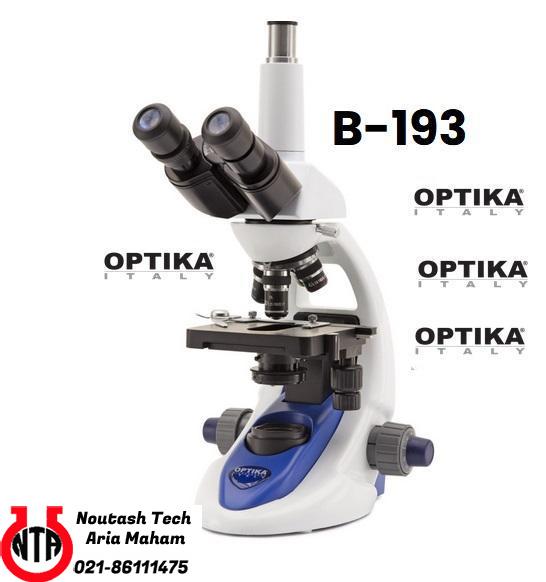 میکروسکوپ سه چشمی b-193 از اپتیکا ایتالیا optika