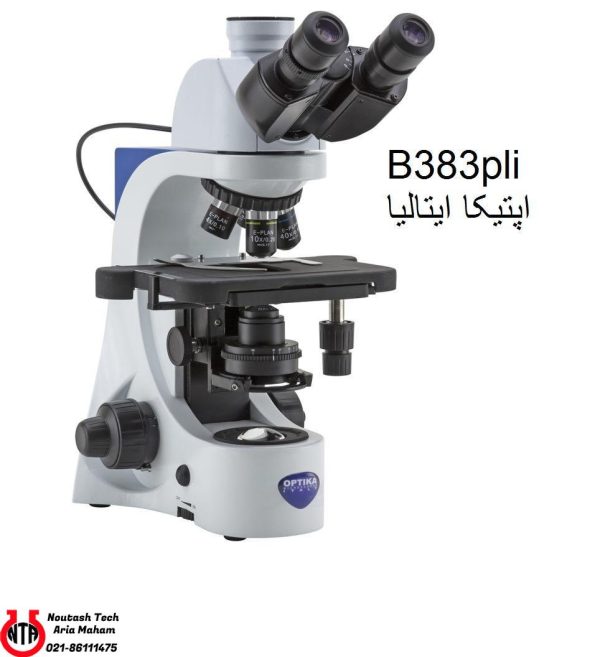 میکروسکوپ سه چشمی بیولوژی E-PLAN B-383Pli